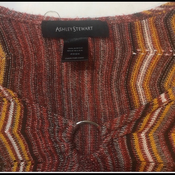 Ashley Stewart Tops - Ashley Stewart short sleeve sweater. BX3
